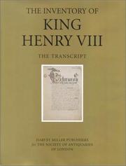  The inventory of King Henry VIII :