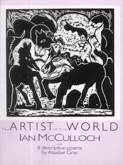 McCulloch, Ian, 1935- The artist in his world :