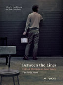 Between the lines : critical writings on Sean Scully : the early years / edited by Faye Fleming and Oscar Humphries.