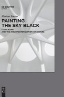 Sauter, Florian, 1978- author.  Painting the sky black :