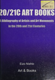 Nishio, Eizo. 20/21c art books :