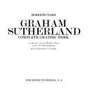 Sutherland, Graham Vivian, 1903-1980. Graham Sutherland :