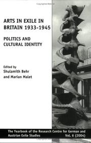  Arts in exile in Britain 1933-1945 :