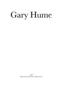 Hume, Gary, 1962- Gary Hume.