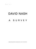 Nash, David, 1945- David Nash :